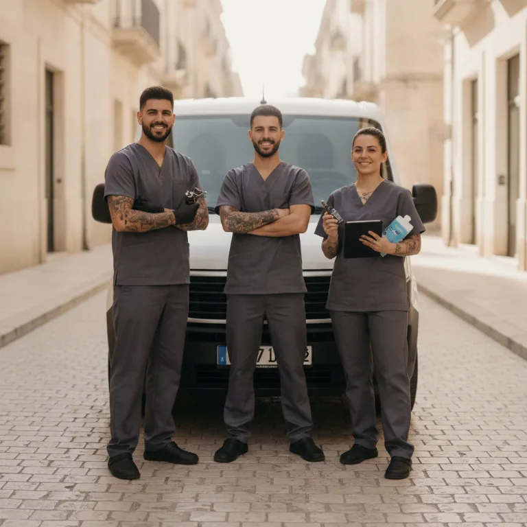 Tatuatore team a Cosenza